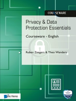 cover image of Privacy & Data Protection Essentials Courseware--English